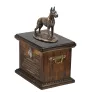 Deutsche Dogge, Ulmer Dogge, Große Dogge I - Eine Urne für die Asche eines Hundes, eine Urne mit einer Statue, eine personalisierte Hundeurne von der Marke Art-Dog.