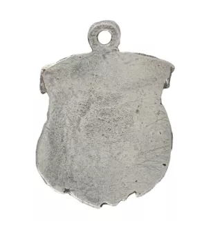 Brüsseler Griffon, Griffon Bruxellois - Versilberte Hund Anhänger, Handtasche Dekoration, Rucksack-Anhänger von Art-Dog Marke