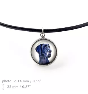 Dog niemiecki zawieszka ze zdjęciem Art-Dog