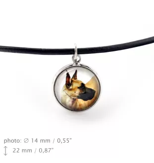 Great Dane I - necklace pendant with your photo, handmade, handcrafted jewelry by Art-Dog brand