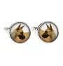 Great Dane I - cufflinks in a box, handmade jewelry, product of the Art-Dog brand