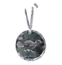 Lévrier anglais, Greyhound - boule de Noël en cristal avec une photo, photo de chien dans le cristal, décoration personnalisée pour sapin de Noël de la marque Art-Dog