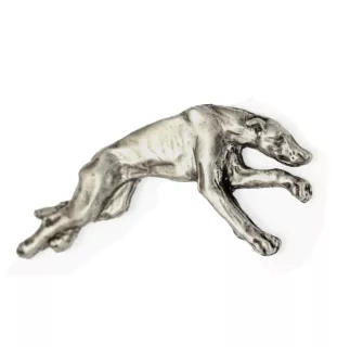 Lévrier anglais, Greyhound - Broche de chien dans un coffret cadeau, épingle élégante, épingle de revers pour la veste de la marque Art-Dog