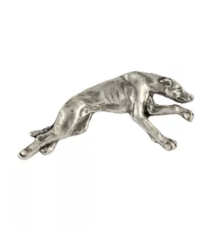 Lévrier anglais, Greyhound - Broche de chien dans un coffret cadeau, épingle élégante, épingle de revers pour la veste de la marque Art-Dog