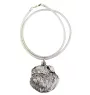 Griffon Bruxellois, Brussels Griffon I - Dog necklace, unique jewellery for the dog fan, unique adder pendant by Art-Dog brand