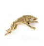 Greyhound, English Greyhound - Dog brooch in decorative box, elegant gold-plated pin, Art-Dog brand jacket pin