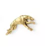 Greyhound pin pozłocony w pudełku Art-Dog