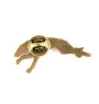 Greyhound, English Greyhound - Dog brooch in decorative box, elegant gold-plated pin, Art-Dog brand jacket pin