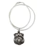Griffon bruxellois - Collier pour chien, bijoux uniques pour les fans de chiens, pendentif vipère unique de la marque Art-Dog
