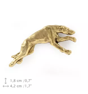Greyhound pin pozłocony Art-Dog