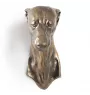 Greyhound, English Greyhound - Dog statue, hanging bust, unique decoration for dog lover by Art-Dog brand