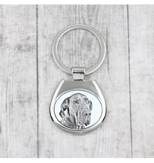 Great Dane I - keychain with a dog, keychain with a print, personalized pendant from the Art-Dog brand