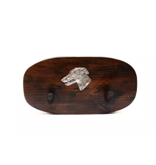 Greyhound, English Greyhound - accessory rack, dog medal rack, key hooks by Art-Dog