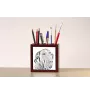 Deutsche Dogge, Ulmer Dogge, Große Dogge I - Stifthalter mit Hund, Schreibtischorganizer mit Aufdruck, personalisierte Schreibtischdekoration der Marke Art-Dog
