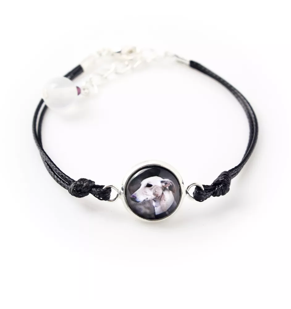 Greyhound, English Greyhound - bracelet with your photo handmade, unique jewelry from the Art-Dog brand