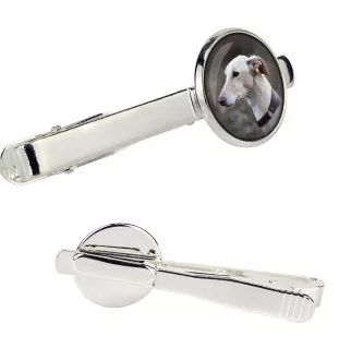 Greyhound spinka do krawata w pudełku ze zdjęciem Art-Dog