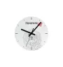 Great Dane I - wall clock with a dog, shelf clock with a print, personalized home decoration from the Art-Dog brand