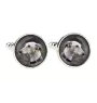 Greyhound, English Greyhound - cufflinks and tie with your photo, a suit decoration, men's jewelry from the Art-Dog brand.