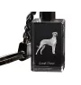 Deutsche Dogge, Ulmer Dogge, Große Dogge - Schlüsselanhänger aus Kristall mit Hundefoto, beleuchteter Schlüsselanhänger, einzigartiges Geschenk der Marke Art-Dog