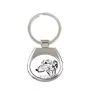 Greyhound, English Greyhound - keychain with a dog, keychain with a print, personalized pendant from the Art-Dog brand