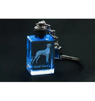 Dog niemiecki brelok kryształowy z psem Art-Dog
