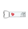 Greyhound, English Greyhound - bottle opener with a dog, personalized fridge opener, unique gift for a man by Art-Dog brand
