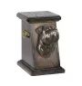 Griffon bruxellois - urne pour les cendres d'un chien, une urne élégante avec une statuette, une urne commémorative avec un buste de chien de la marque Art-Dog