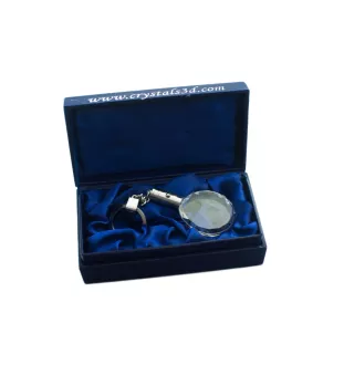 Great Dane - pendant with a photo of a dog, crystal key ring in a gift box, a unique gift by Art-Dog