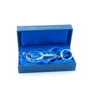 Great Dane I - pendant with a photo of a dog, crystal key ring in a gift box, a unique gift by Art-Dog