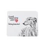 Greyhound, English Greyhound - mouse pad with print, personalized dog-themed mouse pad, unique gadget for an office worker by Art-Dog brand