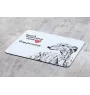 Greyhound, English Greyhound - mouse pad with print, personalized dog-themed mouse pad, unique gadget for an office worker by Art-Dog brand