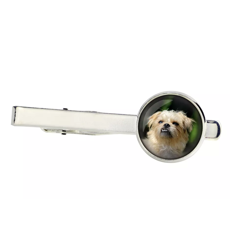 Griffon bruxellois - pince à cravate, accessoire, bijou pour tenue de soirée de la marque Art-Dog