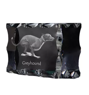 Greyhound ramka kryształowa z psem Art-Dog