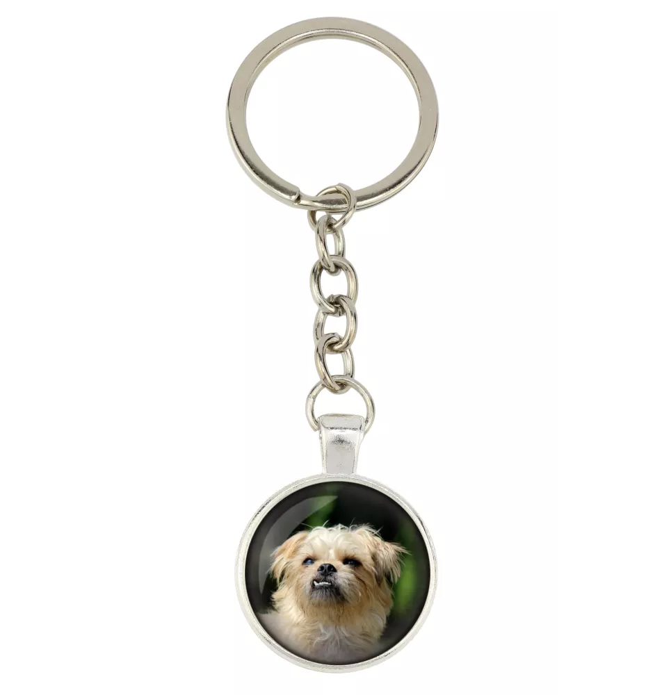 Griffon bruxellois - porte-clés avec votre photo, accessoire pour clés, breloque pour sac de la marque Art-Dog