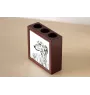Greyhound, English Greyhound - pen holder with a dog, desk organizer with a print, personalized desk decoration from the Art-Dog brand.