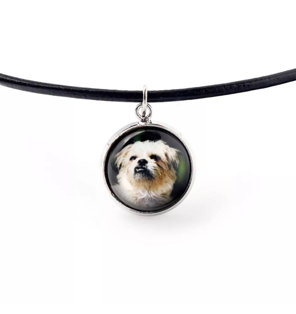 Griffon Bruxellois, Brussels Griffon - necklace pendant with your photo, handmade, handcrafted jewelry by Art-Dog brand