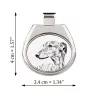 Greyhound, English Greyhound - dog necklace, personalized pendant with a photo, unique necklace for women and men by Art-Dog brand