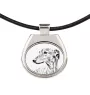 Greyhound, English Greyhound - dog necklace, personalized pendant with a photo, unique necklace for women and men by Art-Dog brand