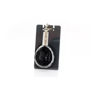 Greyhound, English Greyhound - pendant with a photo of a dog, crystal key ring in a gift box, a unique gift by Art-Dog