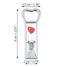 Griffon Bruxellois, Brussels Griffon - bottle opener with a dog, personalized fridge opener, unique gift for a man by Art-Dog brand