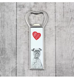 Griffon bruxellois - ouvre-bouteille avec chien, ouvre-bouteille personnalisé pour réfrigérateur, cadeau unique pour homme de la marque Art-Dog