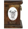 Griffon bruxellois - une plaque commémorative avec une photo de chien, une plaque funéraire avec une impression, une plaque ovale personnalisée de la marque Art-Dog