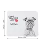 Brüsseler Griffon, Griffon Bruxellois - Mauspad mit Druck, personalisiertes Mauspad mit Hund, einzigartiges Gadget für Büroangestellte von Art-Dog.