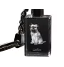 Griffon Bruxellois, Brussels Griffon - Crystal key ring with dog photo, illuminated key ring, unique gift by Art-Dog brand