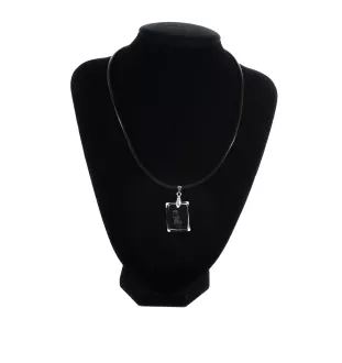 Brüsseler Griffon, Griffon Bruxellois - Kristallanhänger für Hunde, Foto-Halskette, einzigartiger Schmuck von Art-Dog