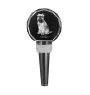 Brüsseler Griffon, Griffon Bruxellois - Kristallflaschenverschluss, einzigartiger Weinverschluss mit Foto, personalisiertes Geschenk für Sommelier der Marke Art-Dog