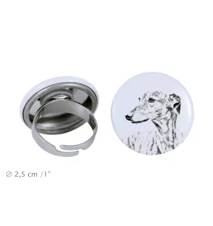 Greyhound, English Greyhound - women's jewelry with a dog portrait, handmade product, possibility to add your own photo, Art-Dog brand