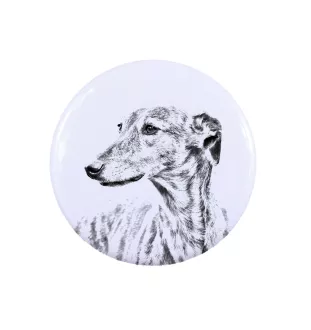 Greyhound, Grosser Englischer Windhund - Damen Schmuck mit dem Bild eines Hundes, handgefertigtes Produkt, Möglichkeit, Ihr eigenes Foto hinzuzufügen, Marke Art-Dog