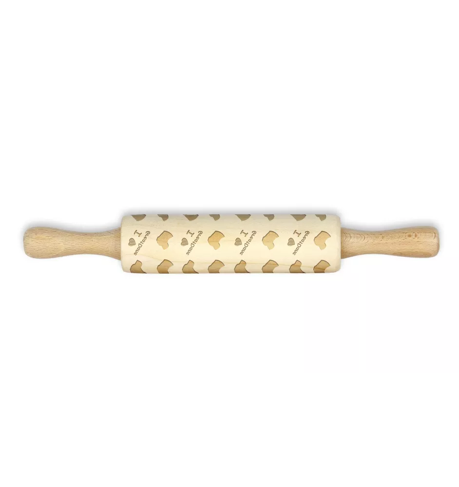 Dogue allemand, Grand danois I - petit rouleau à motifs de chien, rouleau à pâtisserie pour enfant, décoration en argile céramique de la marque Art-Dog