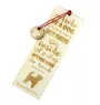 Griffon Bruxellois, Brussels Griffon - dog bookmark, personalized bookmark, gift for bookworm from Art-Dog brand